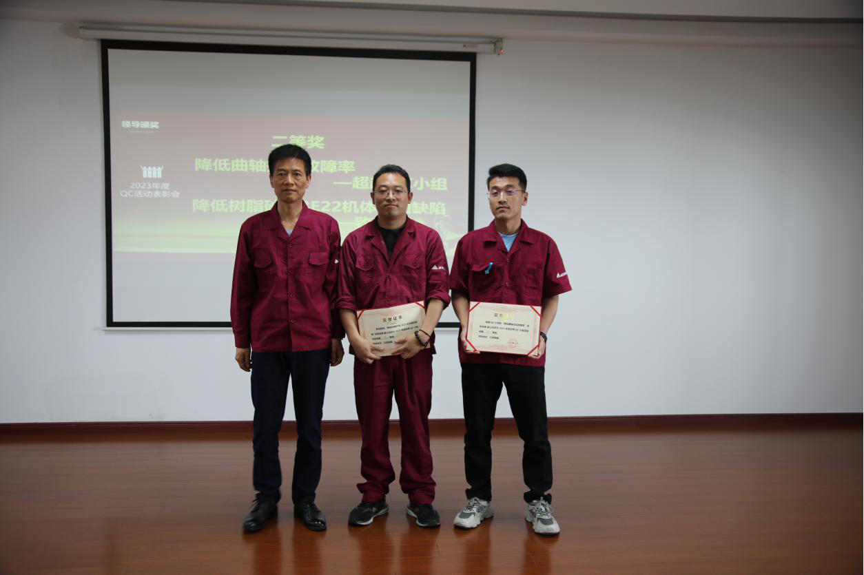 張總頒發(fā)二等獎