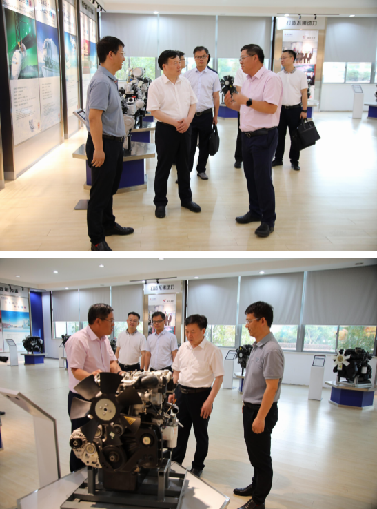 紹興市市紀委陳燦書記一行來我司開展走訪調研270